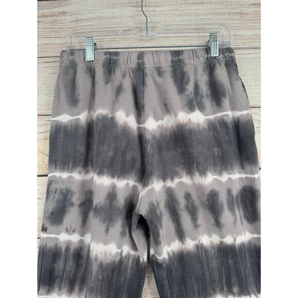 Lucky Brand Tie Dye Jogger Sweatpants Womens Small Gray White Chill at Home - Picture 4 of 12